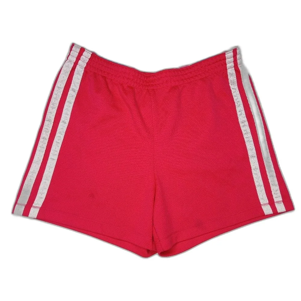 Faded Glory Lot of Girls 2 Athletic Shorts Blue, Hot Pink, White Size L 10/12 - Picture 7 of 11